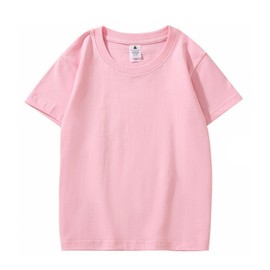 SHCHME Pink Shirt Day, Soft Cotton Pink Shirt for Anti Bullying Day for Boy and Girls (5-6 Years, CA/US, Age, 5 Years, 6 Years)