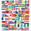 Juvale 72x Different Country International Flags The World For Party