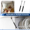 ARISELIFT 7 Inch 35Ib/160N/16kg Gas Springs, 7" Gas Struts Hydraulic