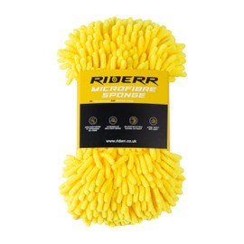 RIDERR Microfibre Sponge - 2 in 1 Noodle Cleaning Sponge for your motorcycle, motorbike, scooter, car