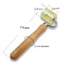 tiptopcarbon Wallpaper Tool Kit with Felt Squeegee Seam Roller for