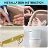 FXHDC-M Toilet Handle Replacement Kit Universal Bowl Repair Inside Tank