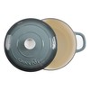 Crock-Pot Artisan Round Enameled Cast Iron Dutch Oven, 7-Quart, Slate