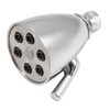 6 Jet Chrome Giessdorf Showerhead with 6 Inch Shower Arm,