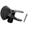 Viefow 9995266-R1（Black） Impeller with Screw Replacement for Premier/M200/M400/M500/CC/DX6 Robotic Pool