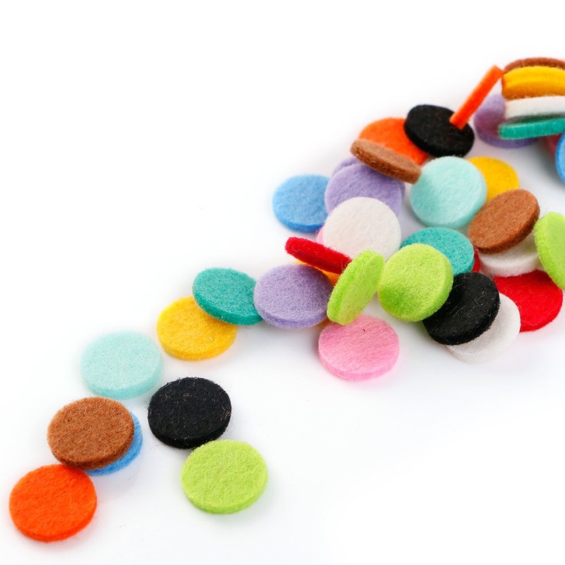 Maromalife 60 PCS Essential Oil Refill Pads, 0.67 Inch Felt