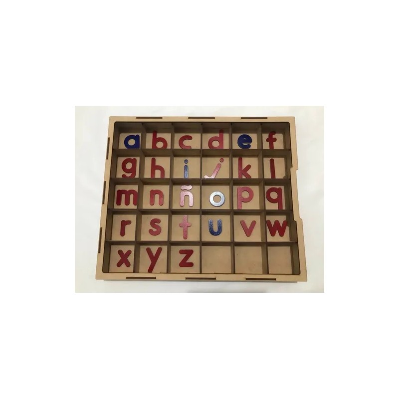 Alfabeto Móvil Montessori Letras