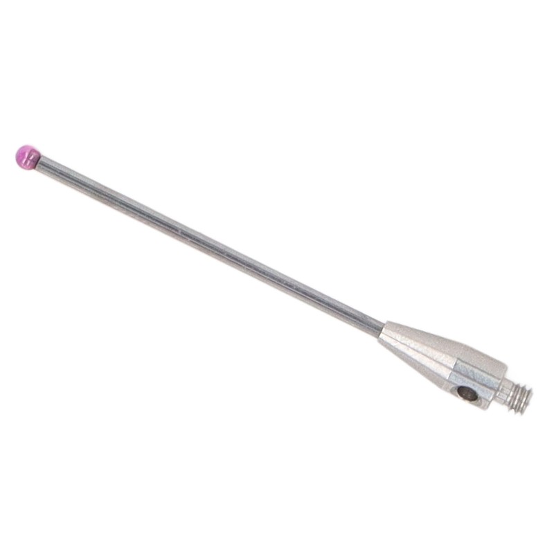 CMM Touch Probe Stylus Red Wear Resistant Ball Tungsten Carbide