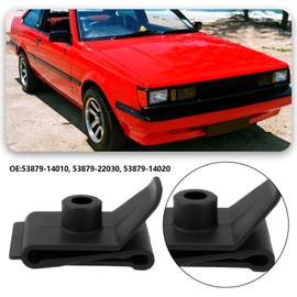SG Store Pack of 20 Car Fender and Wheel Arch Tip Clips 53879-14010 53879-14020 53879-22030 U Nut Compatible with Toyota Carina 1983-1997 Compatible with Lexus LS 1989-2000