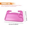 ZIMISI Car Steering Wheel Desk, Multipurpose Car Table Tray for