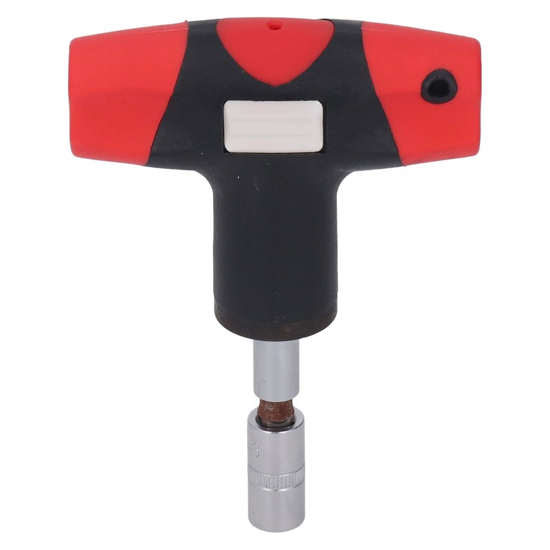 T Handle Wrench Fixed Torsion Chrome Vanadium Steel 1/4in Hex
