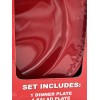 Emeril's Emeril Bistro Red 4 Piece Place Setting Dinner /