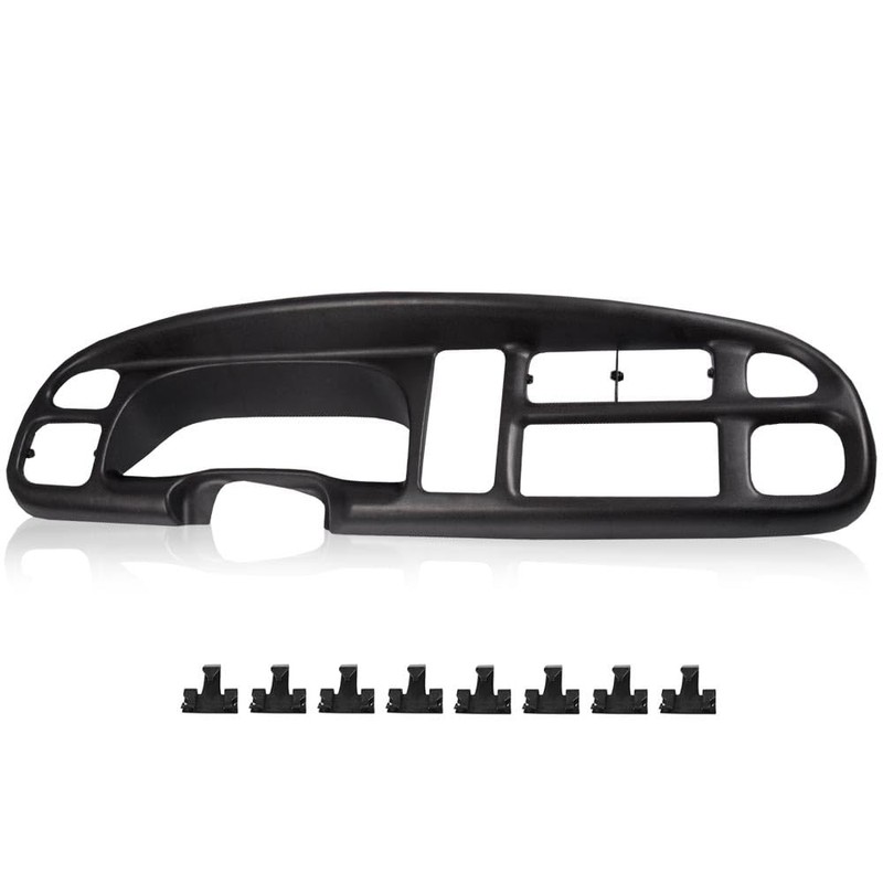 G-PLUS Dash Cover Bezel with 8 Clips Compatible with Dodge