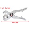 KS Tools 222.2060 Hose cutter, 6-25mm