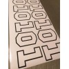 SignPro 2x Dukes of Hazzard General Lee 01 Decal sticker