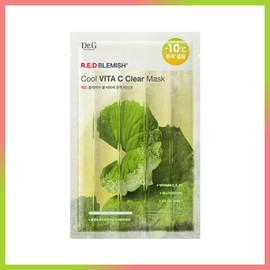 Dr.G Red Blemish Cool Vita C Clear Mask 1ea - Cool Clear (Vita C) 1ea