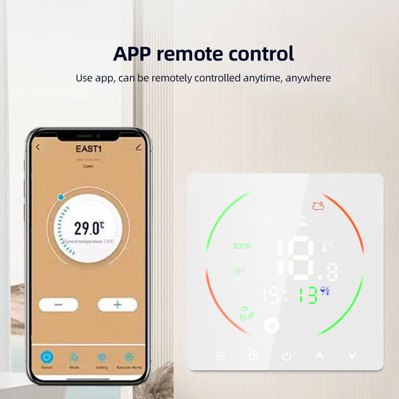 Smart WiFi Thermostat for Home Weekly Programmable Temperature Controller LCD
