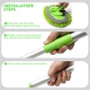 CarCarez 3 in 1 Microfiber Car Wash Brush Cleaning Mop