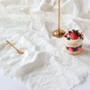 Itisyou Tablecloth Knitted Tablecloth White Knit Tassel Tablecloth Table Cloth