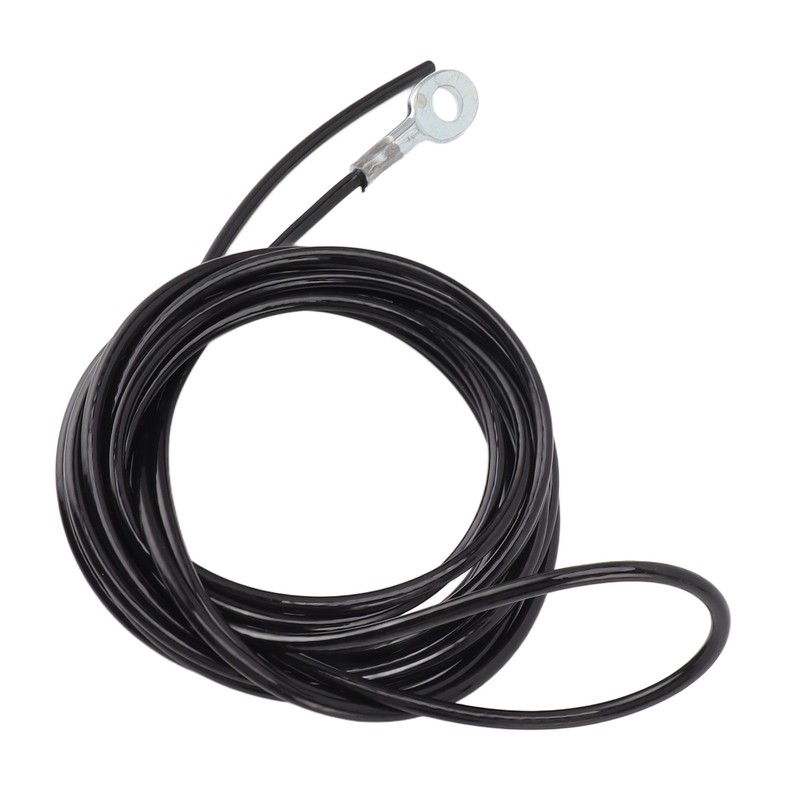Pulley Cable Steel Fitness Cable Black Adjustable Strong Coated Pulley