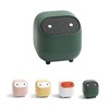 AIWE7D Small Desktop Trash Can with Lid for Desk Trash