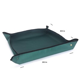 Rooty Garderning Tools 3-Piece Hand Trowel, Pruning Shear, and Repotting Mat Gardening-Indoor Plant Lovers Accessories Kit Ideal for Transplanting and Repotting-Great Gifts for Plant Lovers