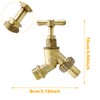Outdoor Garden Tap Hose Union Bib Tap 1/2inch BSP with