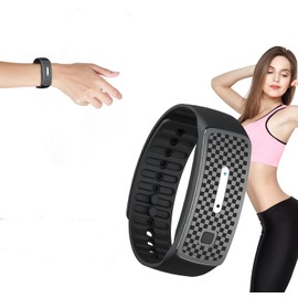 New Titanium Wristband, Titanium Ultrasonic Wristband, Adjustable Bracelet for Men and Women