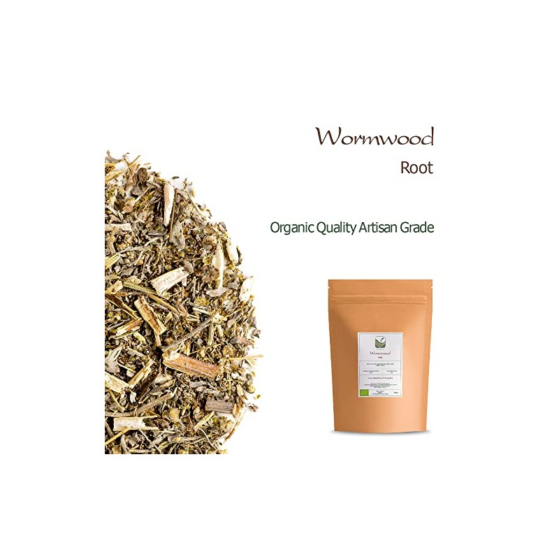 Wormwood Mugwort Organic Herbal Tea - Strong And Bitter -