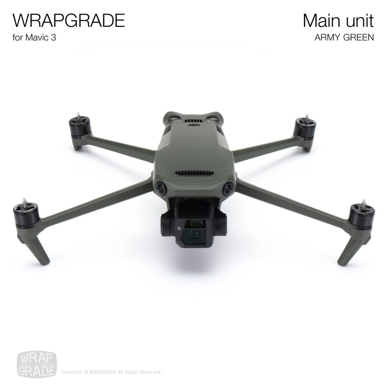 WRAPGRADE Full Skin Stickers for DJI Mavic 3 / Mavic
