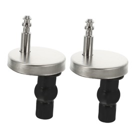 DOITOOL 1 Set/2pcs Toilet Connector Heavy Duty Hinges Elongated Toilet Tank Stand Toilet Seat Hinge Fittings Connectors Quick Release Toilet Fittings Toilet Seat Fixing Hinges Toilet Hinge