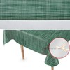 Washable Garden Tablecloth, Oilcloth, 160 x 140 cm, Cut Edge,