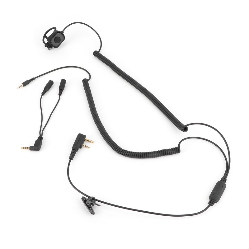 Walkie Talkie Connecting Wire Helmet Bluetooth K Wire Riding Accessory