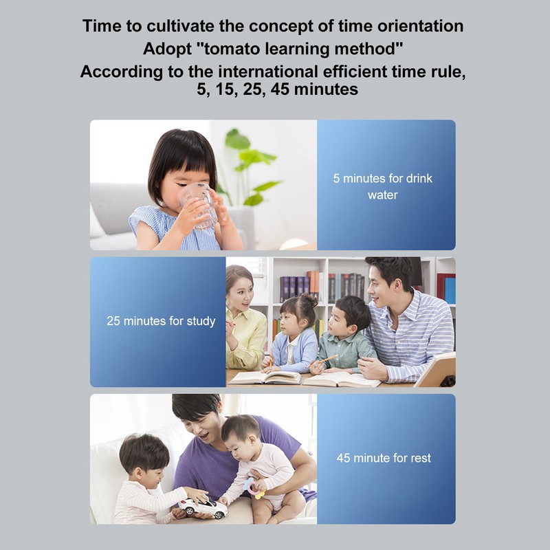 Kitchen Timer Portable Modes Adjustable 5 15 25 45 Min