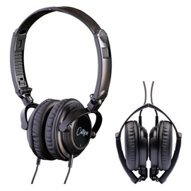 Carry-on FH50 Folding Headphones - 40mm Drivers for Premium Sound - Noise-Isolating Semi-Open Back Design - Comfortable Over-Ear Wired Headphones for Music Production and Everyday Listening