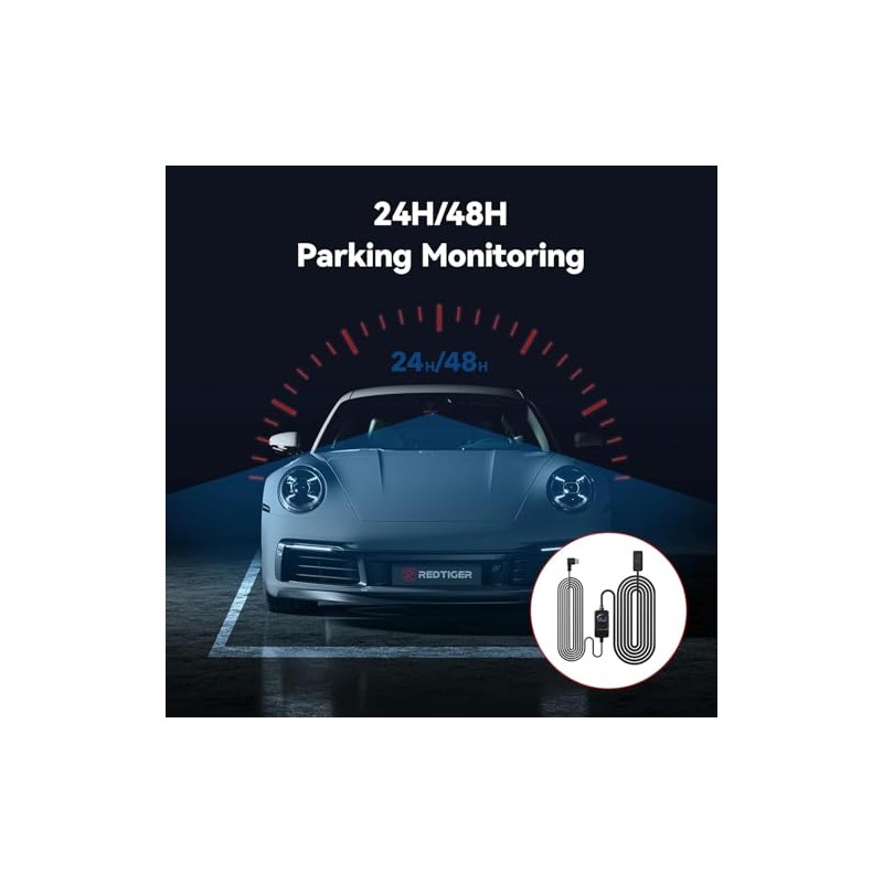 REDTIGER REDTIGER Dash Cam OBD Hardwire Kit with USB C
