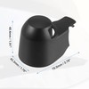 X AUTOHAUX Car Rear Windshield Wiper Arm Cover Cap Fit