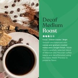Love Grown Plastic-Free Coffee Pods, 100% Arabica Single-Serve Cups, Compostable, Non-GMO - Compatible with Keurig Coffee Pods Machines and K-Cup Brewers, Decaf Flavor, Box of 15