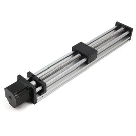 Befenybay 400mm Effective Travel Length Double Optical Axis Guide Ballscrew SFU1605 with NEMA23 Stepper Motor for DIY CNC Router Parts X Y Z Linear Stage Actuator and 3D Printer
