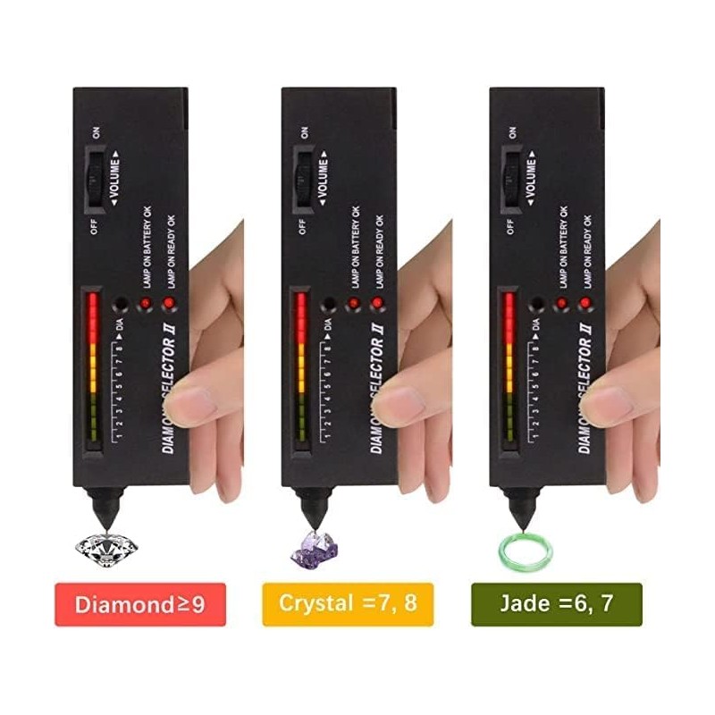 High Accuracy Professional Diamond Tester Pen, Jewelry Diamond Tester with