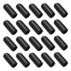 20pcs Rubber End Caps 4mm Inner Diameter Screw Protector Vinyl