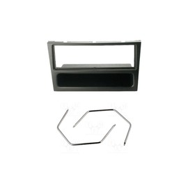 Audioproject A147 - Car Radio Installation Kit Radio Fascia - Compatible with Opel Corsa C Combo Omega B Astra G Vectra C Meriva A Agila Tigra Signum Renault Suzuki - Release Lever Black