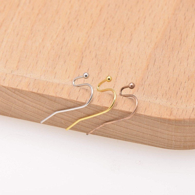 Paialco Sturdy Earring Hooks French Ear Wires Jewelry Making Findings,