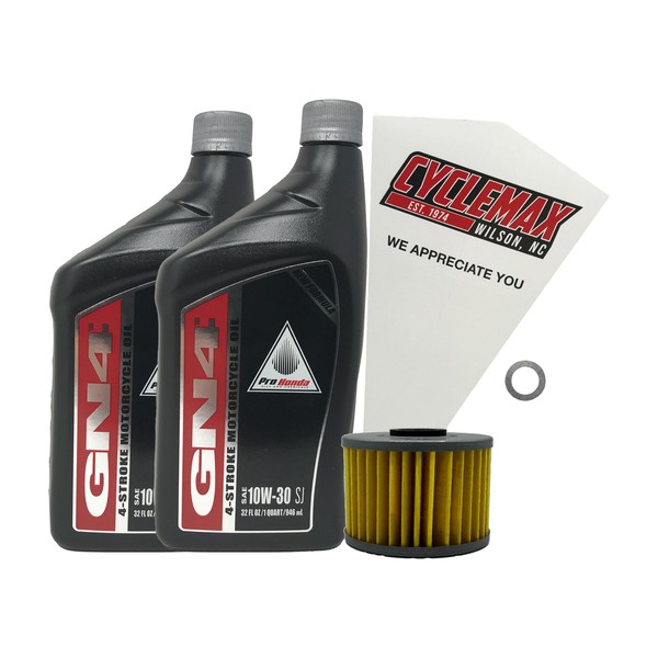 Cyclemax Oil Change Kit compatible with 2008-2009 Honda TRX700XX