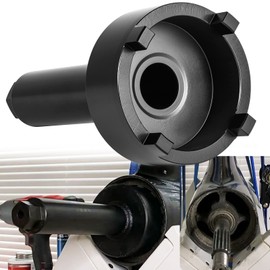 Bearing Carrier Retainer Nut Wrench Tool for Mercruiser Alpha one, Pre Alpha, Generation 2, Bravo One, TRS outdrives, Replace# 91-61069, 91-61069T, 18-9858