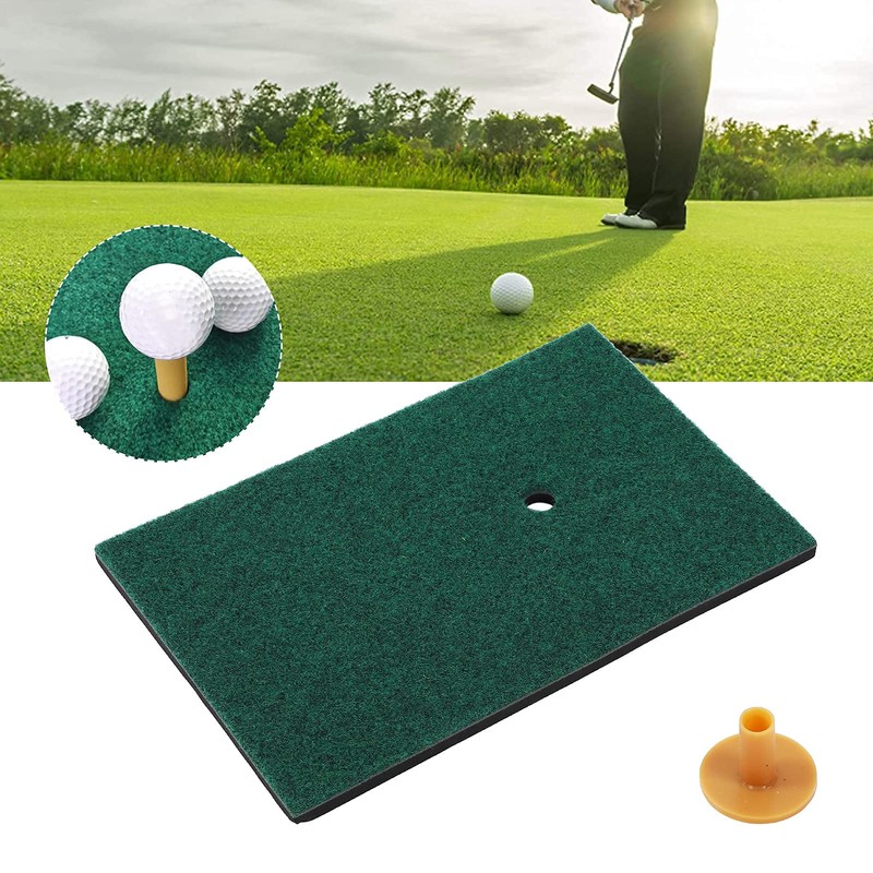 Golf Hitting Mat, 12x8 Golf Mat Artificial Turf Golf Mat