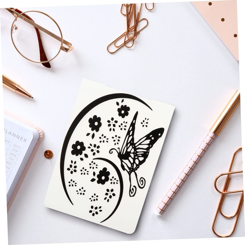 DOITOOL 10pcs Plastic DIY Embossing Folder for Card Making Scrapbooking