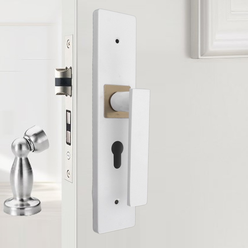 Door Lever Lockset Locking Door Handle Set Entrance Door Lever