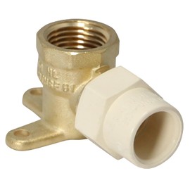 XFITTING 1 Piece 1/2 in Female NPT x 1/2 in CPVC Drop Ear Elbow