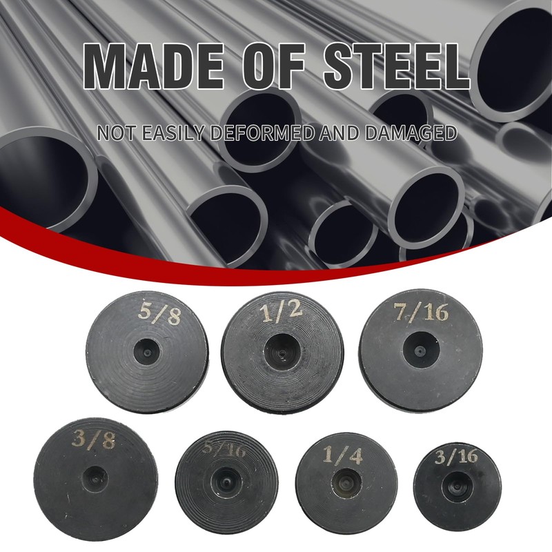 Zreneyfex 14 Pcs Double Flares Adapters Tools Kit, Tubing Expander